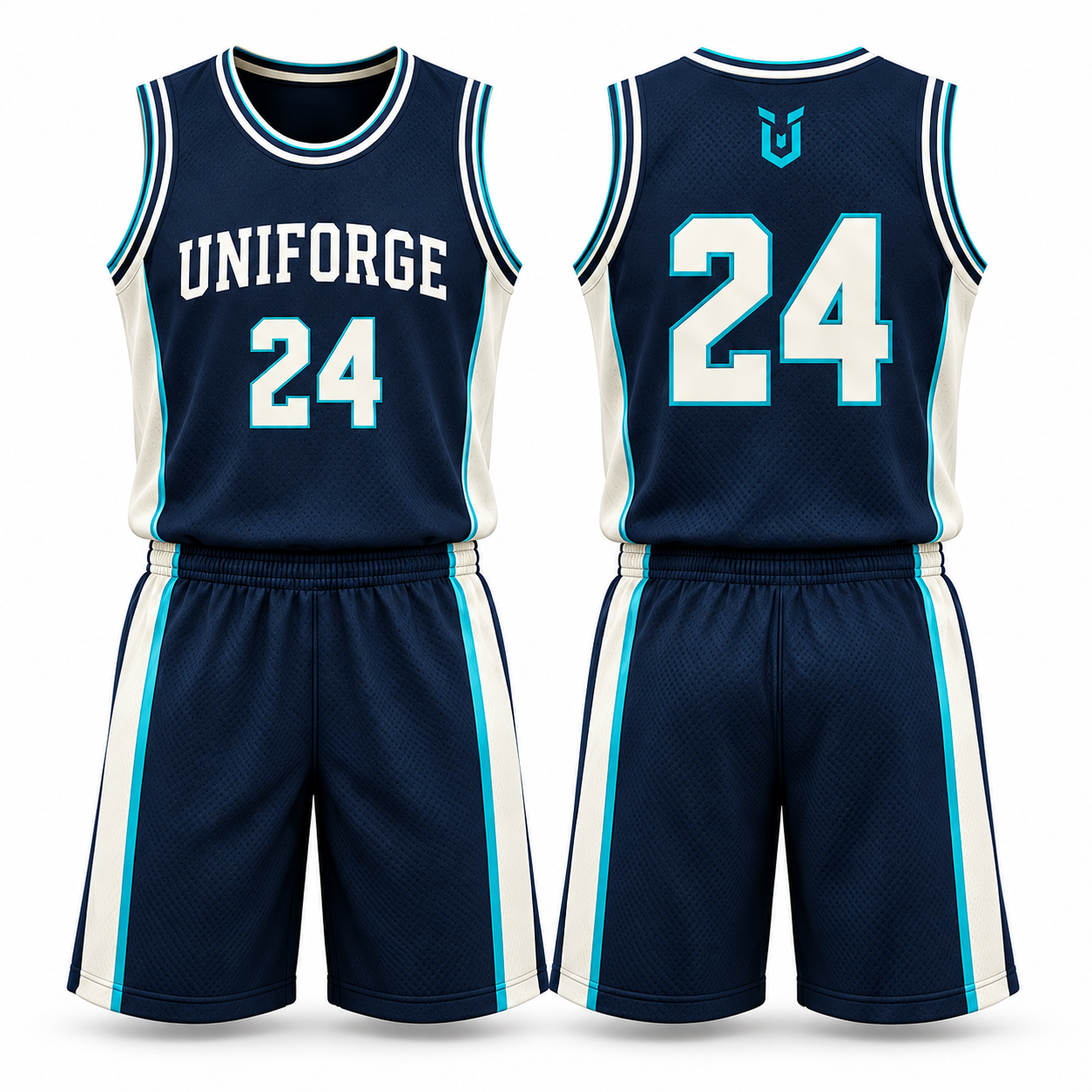 Exemple d’uniforme de basketball