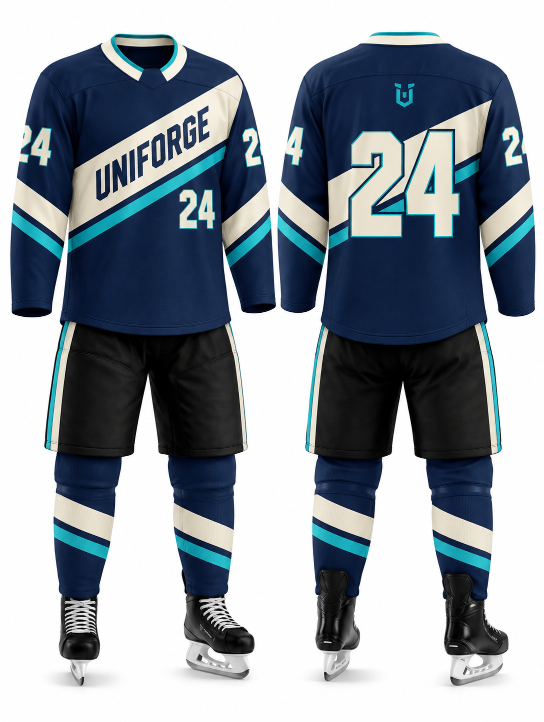 Exemple d’uniforme de hockey