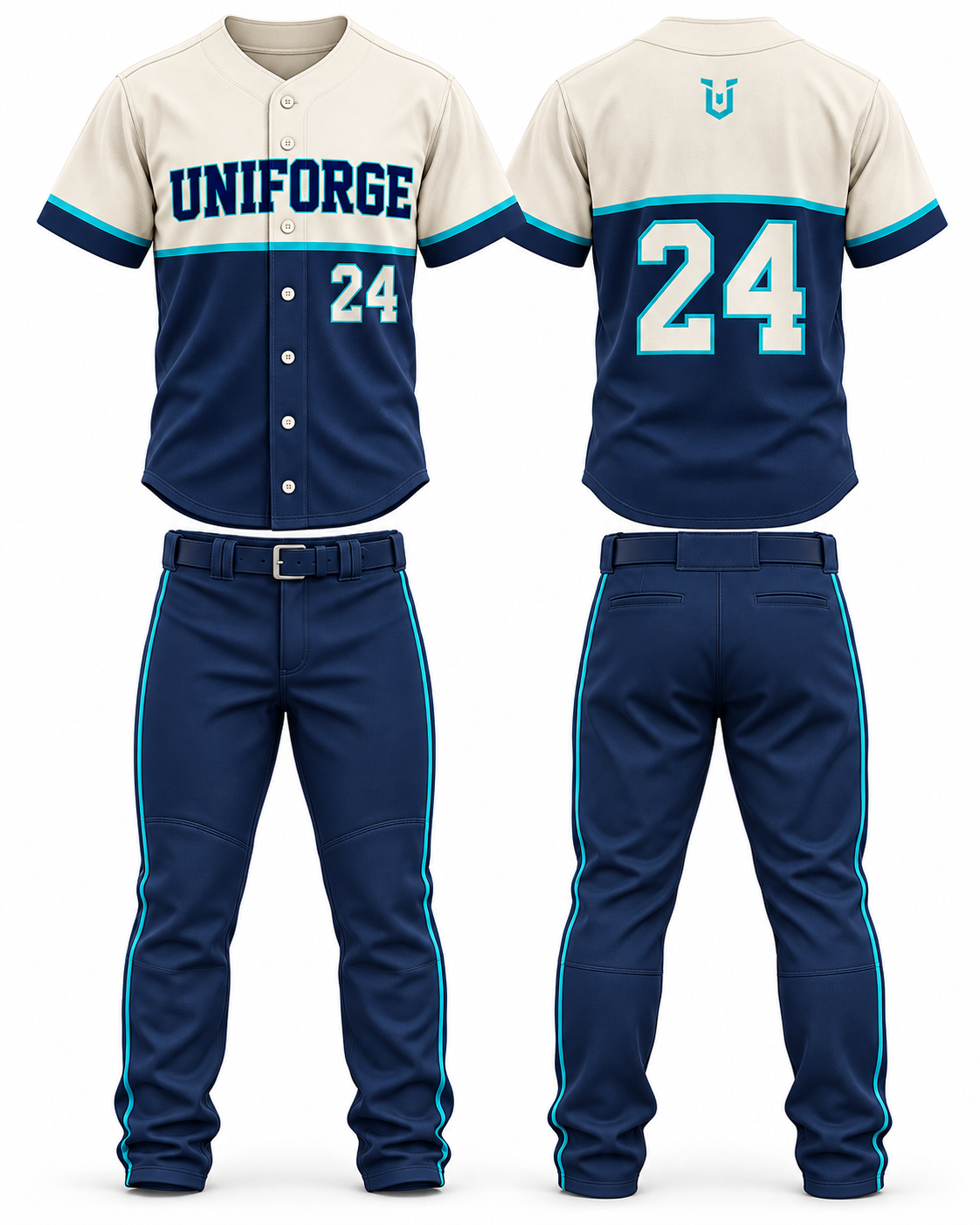 Exemple d’uniforme de baseball