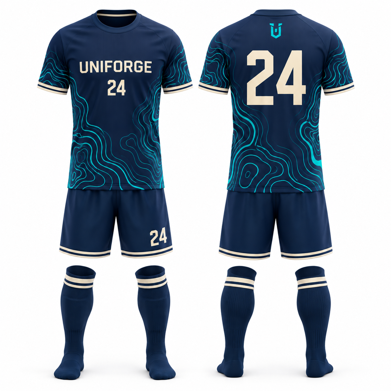 Exemple d’uniforme de soccer
